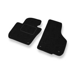 Alfombrillas de fieltro para Skoda Superb II (2008-2015) - alfombras para coche - negro - DGS Autodywan