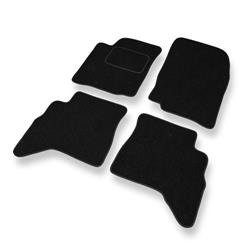 Alfombrillas de fieltro para Suzuki Grand Vitara I (1997-2005) - alfombras para coche - negro - DGS Autodywan