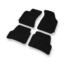 Alfombrillas de fieltro para Volkswagen Passat B5 (1996-2005) - alfombras para coche - negro - DGS Autodywan