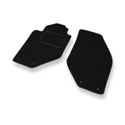 Alfombrillas de fieltro para Volvo C70 I (1997-2006) - alfombras para coche - negro - DGS Autodywan