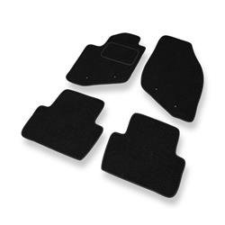 Alfombrillas de fieltro para Volvo XC70 I (2000-2007) - alfombras para coche - negro - DGS Autodywan