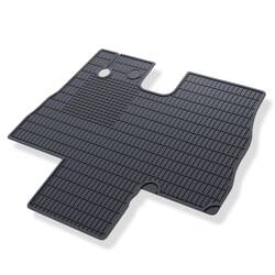 Alfombrillas de goma para Citroen Jumper I (1994-2006) - alfombras para coche - negro - Geyer & Hosaja - 849/1C