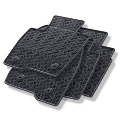 Alfombrillas de goma para Ford Galaxy IV (2015-2023) - alfombras para coche - negro - Geyer & Hosaja - 876/4C