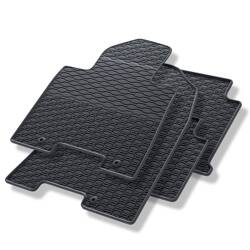 Alfombrillas de goma para Kia Sportage IV (2016-2021) - alfombras para coche - negro - Geyer & Hosaja - 868/4C