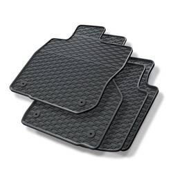 Alfombrillas de goma para Volkswagen Passat B9 (2024-....) - alfombras para coche - negro - Geyer & Hosaja - 907/4C