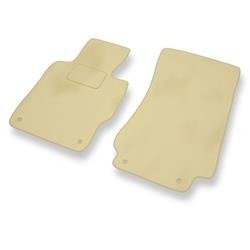 Alfombrillas de velour para BMW Z3 I E36 (1995-2003) - alfombras para coche - beige - DGS Autodywan