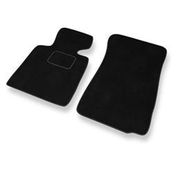 Alfombrillas de velour para BMW Z4 I E85, E86 (2002-2008) - alfombras para coche - negro - DGS Autodywan