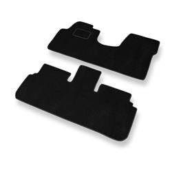 Alfombrillas de velour para Citroen Evasion (1994-2002) - alfombras para coche - negro - DGS Autodywan