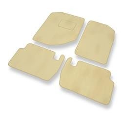 Alfombrillas de velour para Dodge Durango II (2004-2009) - alfombras para coche - beige - DGS Autodywan