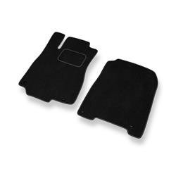 Alfombrillas de velour para Honda CR-V IV (2012-2018) - alfombras para coche - negro - DGS Autodywan