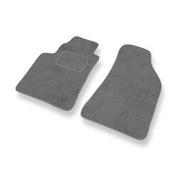 Alfombrillas de velour para Lancia Delta III (2008-....) - alfombras para coche - gris - DGS Autodywan