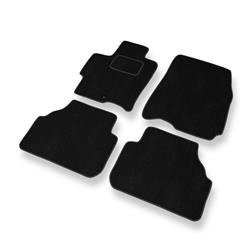 Alfombrillas de velour para Mazda Premacy I (1999-2005) - alfombras para coche - negro - DGS Autodywan