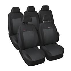 Fundas de asientos hechas a medida para Citroen Berlingo II XTR Furgoneta  (2008-2018) - Auto-Dekor - Premium - nero negro