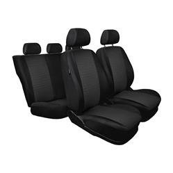 Fundas de asientos hechas a medida para Ford Focus II Hatchback, Familiar, Berlina (2003-2010) - Auto-Dekor - Practic - nero