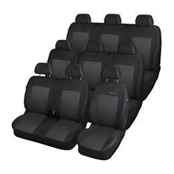 Fundas de asientos hechas a medida para Volkswagen Multivan T5 Furgoneta (2003-2015) para tres filas de asientos - Auto-Dekor - Elegance - P-3