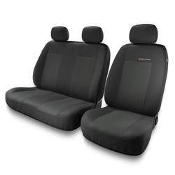 Fundas universales para asientos de coche para Citroen Jumper I, II, III (1994-2019) - Auto-Dekor - Elegance 2+1 - P-1