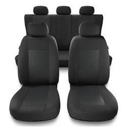 Fundas universales para asientos de coche para Citroen Nemo (2008-2019) - Auto-Dekor - Modern - MP-2 (gris)