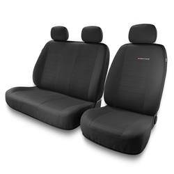 Fundas universales para asientos de coche para Iveco Daily II, III, IV, V, VI (1990-2019) - Auto-Dekor - Elegance 2+1 - P-4