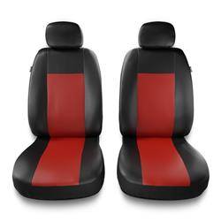 Fundas universales para asientos de coche para Nissan Note I, II (2005-2016) - Auto-Dekor - Comfort 1+1 - rojo