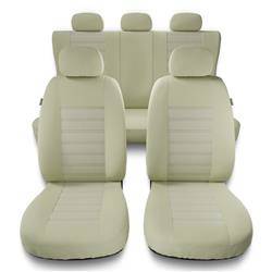 Fundas universales para asientos de coche para Renault Laguna I, II, III (1993-2015) - Auto-Dekor - Modern - MG-3 (beige)