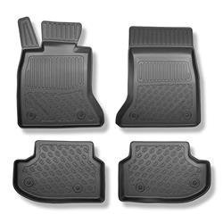 Alfombrillas de TPE para BMW Serie 5 F10 Berlina (2013-01.2017) - alfombras para coche - Aristar - Cool liner - sin X-drive; espacio de guías de los asientos delanteros (parte trasera) 365 mm