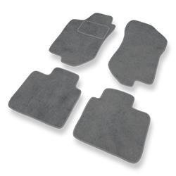 Alfombrillas de velour para Alfa Romeo 145 I (1994-2000) - alfombras para coche - gris - DGS Autodywan