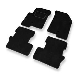 Alfombrillas de velour para Dodge Caliber (2007-2011) - alfombras para coche - negro - DGS Autodywan