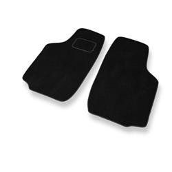 Alfombrillas de velour para Opel Combo C (2001-2011) - alfombras para coche - negro - DGS Autodywan