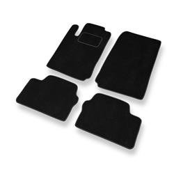 Alfombrillas de velour para Opel Vectra B (1995-2002) - alfombras para coche - negro - DGS Autodywan