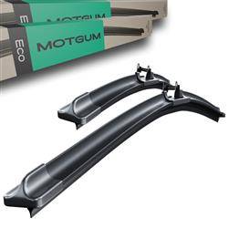 Escobillas limpiaparabrisas para la luna delantera para Honda Civic VII Hatchback (02.2001-12.2005) - Motgum - escobillas planas ECO