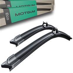 Escobillas limpiaparabrisas para la luna delantera para Renault Megane IV GrandCoupé, Sport Tourer, Hatchback (12.2015-....) - Motgum - escobillas planas ECO