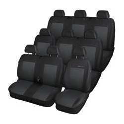 Fundas de asientos hechas a medida para Opel Vivaro Furgón (2001-2014) 9-plazas - Auto-Dekor - Elegance - P-3