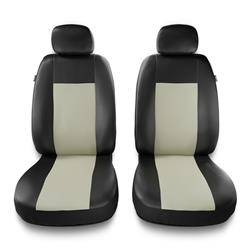 Fundas universales para asientos de coche para BMW 2 F22, F45 (2013-2019) - Auto-Dekor - Comfort 1+1 - beige