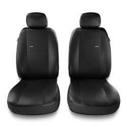 Fundas universales para asientos de coche para Mazda 626 III, IV, V (1987-2002) - Auto-Dekor - X-Line 1+1 - negro