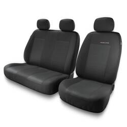 Fundas universales para asientos de coche para Mercedes-Benz Citan W415, W420 (2012-....) - Auto-Dekor - Elegance 2+1 - P-3