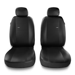 Fundas universales para asientos de coche para Nissan Maxima IV, V, VI (1995-2009) - Auto-Dekor - X-Line 1+1 - negro