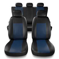 Fundas universales para asientos de coche para Seat Ibiza I, II, III, IV, V (1984-2019) - Auto-Dekor - Comfort - azul