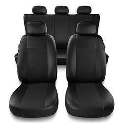 Fundas universales para asientos de coche para Seat Ibiza I, II, III, IV, V (1984-2019) - Auto-Dekor - Superior - negro