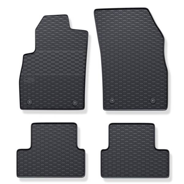 Alfombrillas de goma para Chevrolet Cruze (2008-2014) - alfombras para coche  - Geyer & Hosaja - 801/4C
