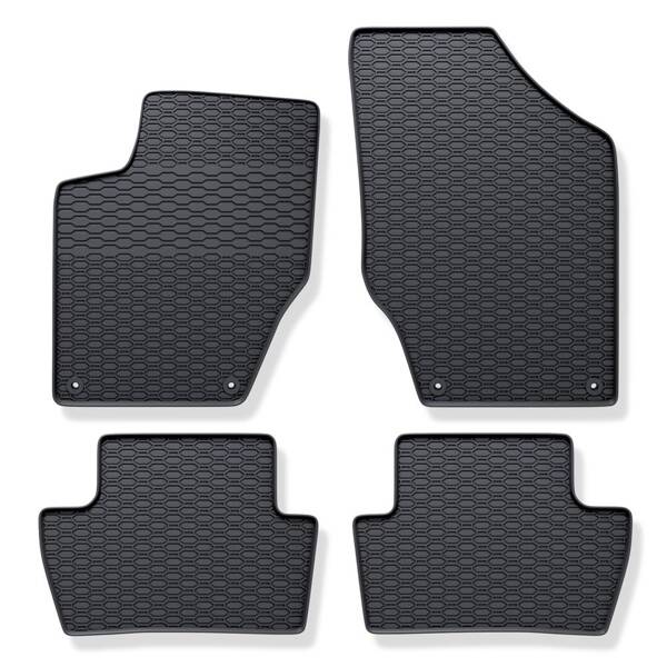 Alfombrillas de goma para Peugeot 308 I (2007-2015) - alfombras para coche  - Geyer & Hosaja - 823/4C
