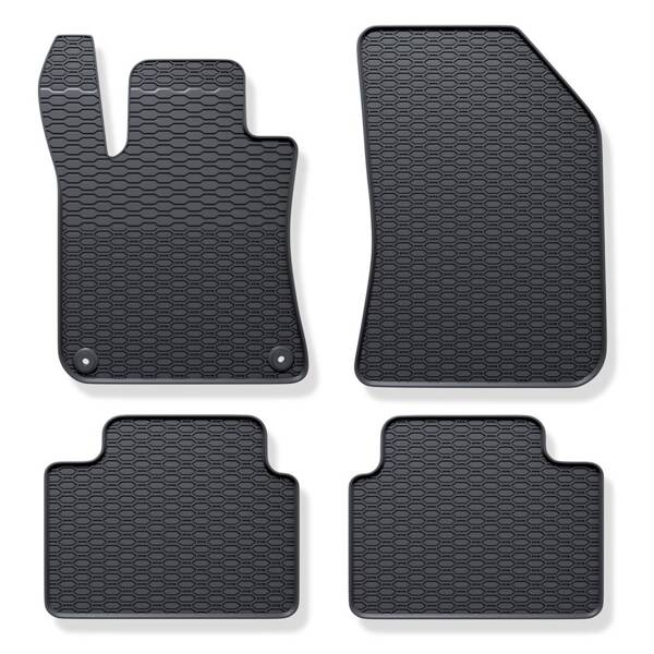 Alfombrillas de goma para Peugeot 308 II (2013-2021) - alfombras para coche  - Geyer & Hosaja - 858/4C