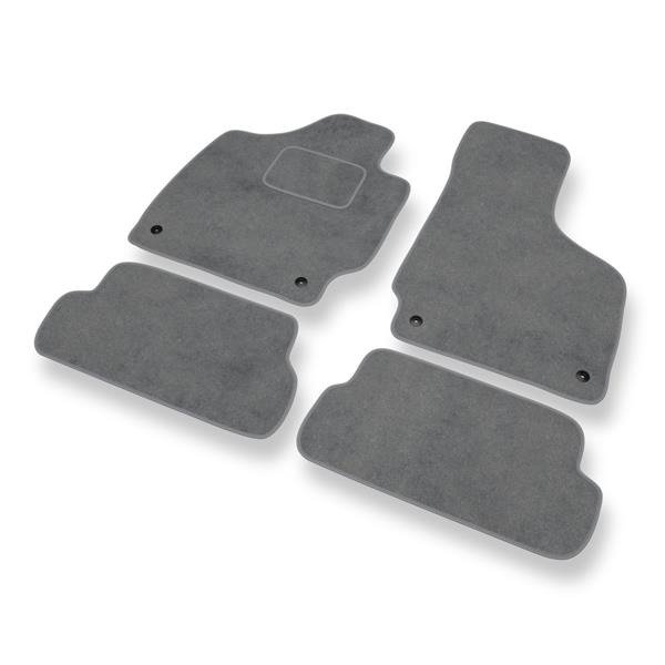 Alfombrillas de velour para Skoda Octavia III (2013-2019) - alfombras para  coche - negro - DGS Autodywan negro