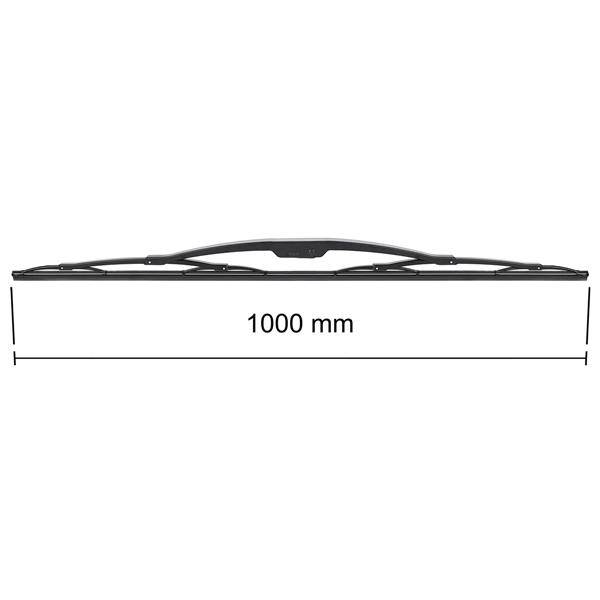 Escobilla limpiaparabrisas - Motgum - escobilla estándar - Longitud de  escobilla: 1000 mm