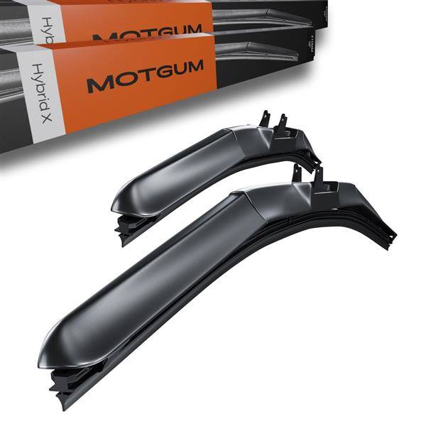Escobillas limpiaparabrisas para la luna delantera para Seat Leon III  Hatchback, Sportstourer (09.2012-2020) - Motgum - escobillas híbrida X