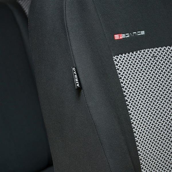 Juego de alfombrillas de goma y fundas de asientos hechas a medida para Audi  A3 8P Hatchback, Sportback (2003-2009) - Premium