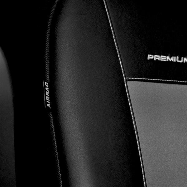 Juego de alfombrillas de goma y fundas de asientos hechas a medida para Seat  Ibiza IV 6J Hatchback, SportCoupé, Sportstourer (2008-2017) - Premium