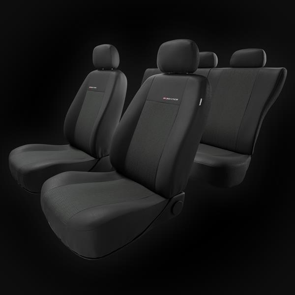 Juego de alfombrillas de goma y fundas de asientos hechas a medida para Ford  Focus III Hatchback, Familiar, Berlina (2011-2018) - Elegance - P-1 - funda  del reposabrazos trasero