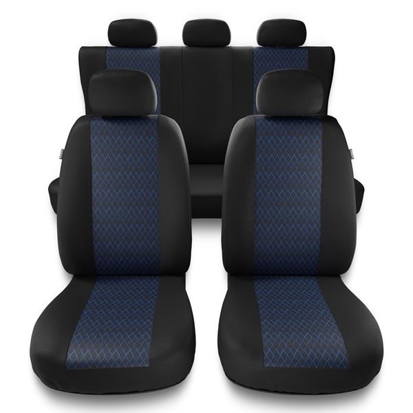 Fundas universales para asientos de coche para Kia Picanto I, II, III  (2004-2019) - Auto-Dekor - Tuning - azul azul