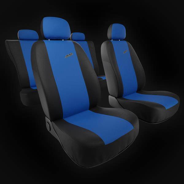 Fundas universales para asientos de coche para Kia Picanto I, II, III  (2004-2019) - Auto-Dekor - XR - azul azul