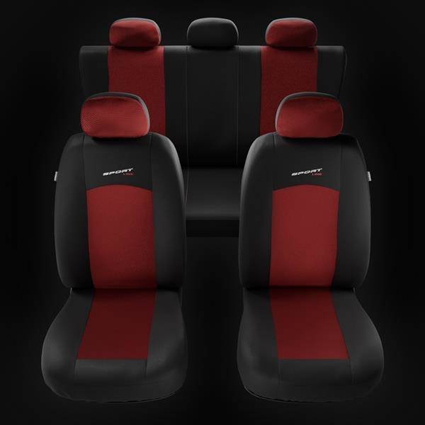 Fundas de asientos hechas a medida para Seat Ibiza III Hatchback  (2002-2008) asientos deportivos - Auto-Dekor - Elegance - P-3 P-3